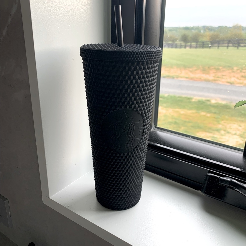 Starbucks black studded venti cup
